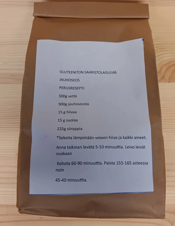 Muut Tuotteet | Maustesoppi Gluteeniton Saaristolaisleipä Jauhomix