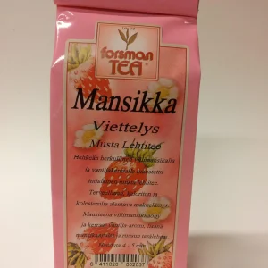 Musta& Maustettu | Maustesoppi Mansikkaviettelys tee