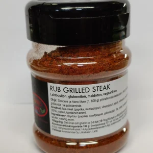 Uncategorized | Maustesoppi Maustesopin Rub Grilled steak
