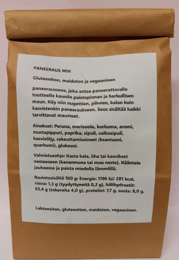 Ruoanlaitto | Maustesoppi Paneeraus mix GL,V,M