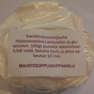 Leivontaan | Maustesoppi Vanilliinikreemijauhe